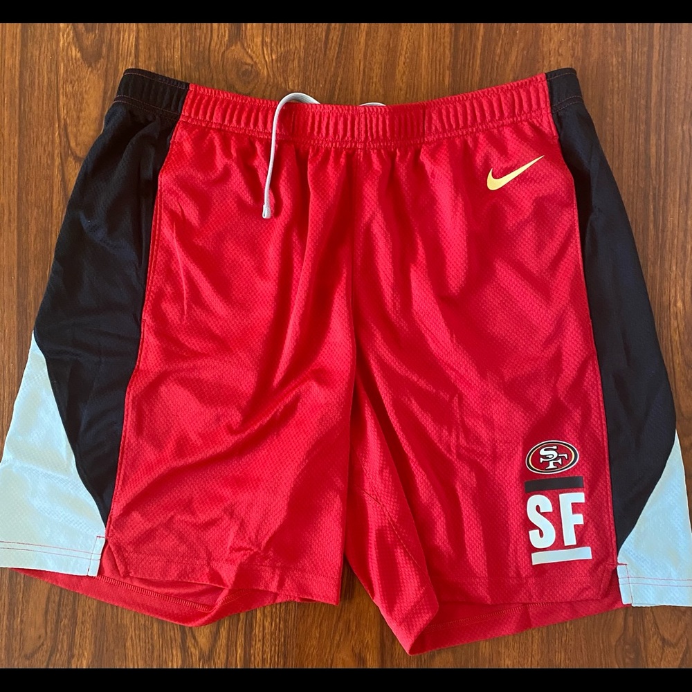 COPY - Men’s NFL Team Apparel 49ers athletic shorts